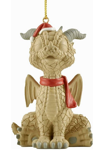 Dragon Christmas Tree Ornament Beige