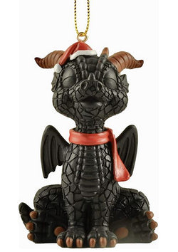 Dragon Christmas Tree Ornament Black
