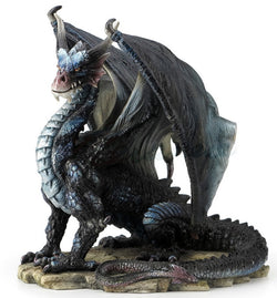 Black Dragon on Rock